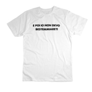 E POI... _ T-shirt White - Girl